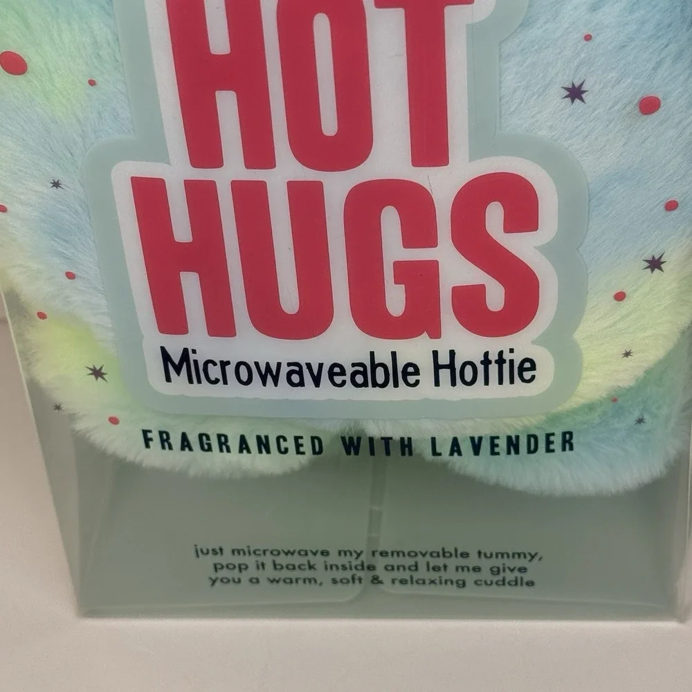 Hot Hugs Monster Multicolor Plush Microwavable Hottie Lavender‎ Aromatherapy Toy